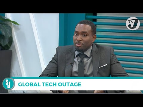 Global Tech Outage Gavin Dennis Explains | TVJ Smile Jamaica