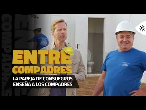 Entre compadres | Alfonso Sánchez y Alberto López, manos a la obra para convertirse en albañiles