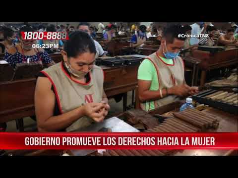 Ministerio de la Mujer visita fábricas de puro en Estelí - Nicaragua