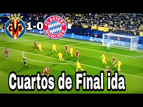 Resumen Villarreal vs. Bayern Munich, partido de ida cuartos de final, Champions League 2022