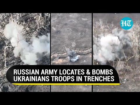 'Death Zone'! Russia Hunts And Kills Ukrainian Troops Attacking From Trenches | Watch