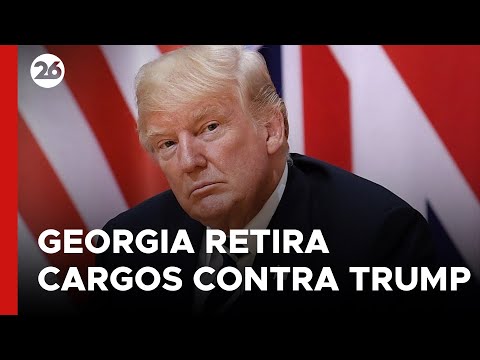 EEUU | Juez de Georgia retira cargos contra Donald Trump