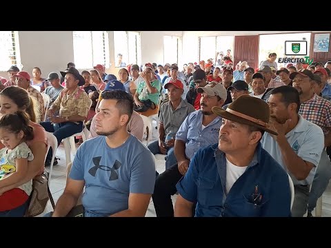 6 Comando Militar Regional se reunió con autoridades municipales y productores de San José de Bocay