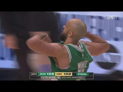 [NBA 동부 파이널 4차전] 보스턴 vs 인디애나 MVP 데릭 화이트 (05.28)