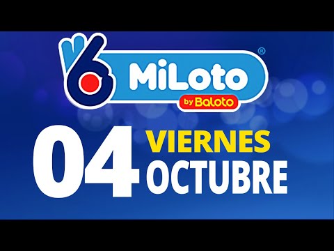 Resultado del MiLoto del Viernes 4 de Octubre de 2024  Ganador