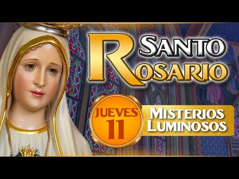 Día a Día con María Rosario de hoy Jueves 11 de abril  Misterios Luminosos Caballeros de la Virgen
