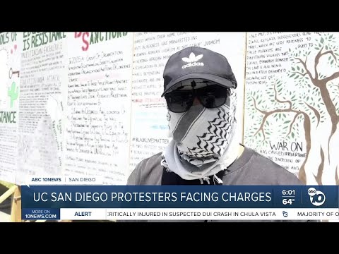 UC San Diego protesters facing charges