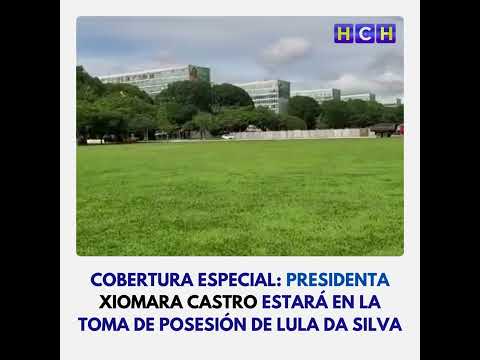 #?? | Cobertura Especial: Presidenta Xiomara Castro estará en toma de posesión de Lula