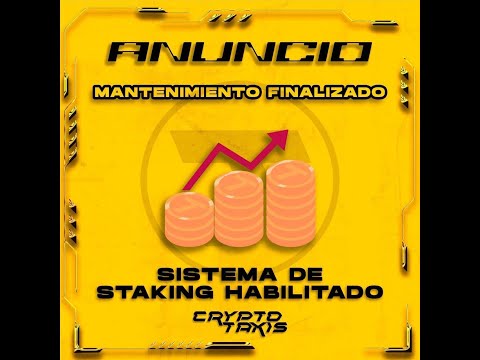 Cryptotaxis Como Hacer El Staking + informacion de venta de licencias