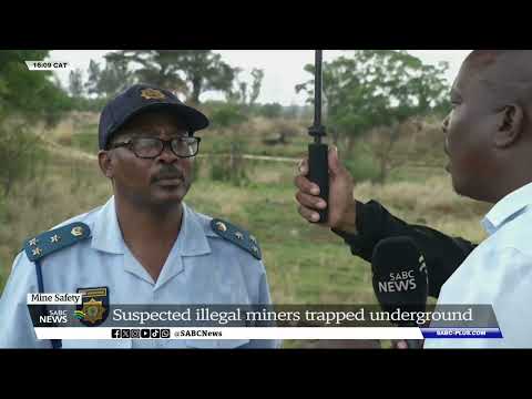 Klerksdorp community members volunteer to rescue suspected illegal miners trapped underground