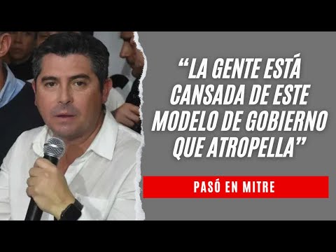 Marcelo Orrego: “La gente está cansada de este modelo de gobierno que atropella”