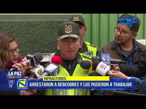 Policía arresta a 111 personas por consumo de bebidas alcohólicas y realiza control en vehículos