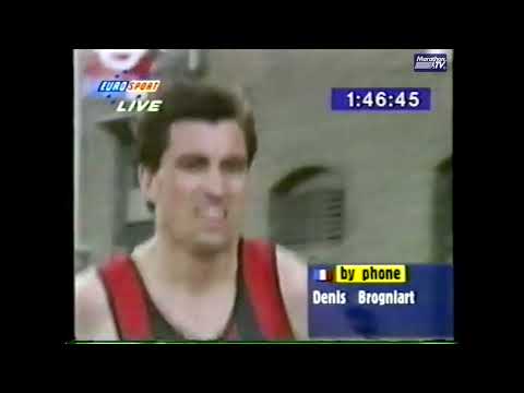 Dionicio Cerón (MEX) gana el Maratón de Londres de 1995