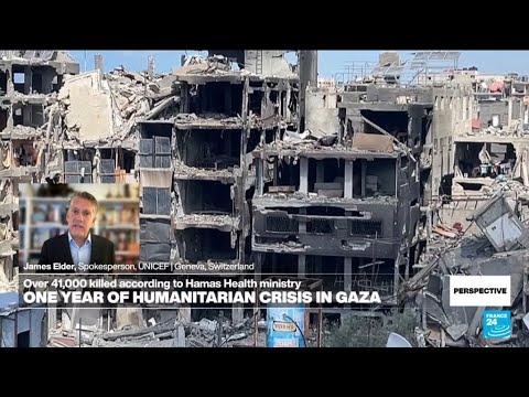 One year of humanitarian crisis in Gaza: 'Warnings are going unheeded,' UNICEF says • FRANCE 24