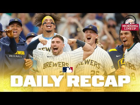 The Brewers walk it off for their 9th STRAIGHT win! | Morning Lineup (MLB Daily Recap)