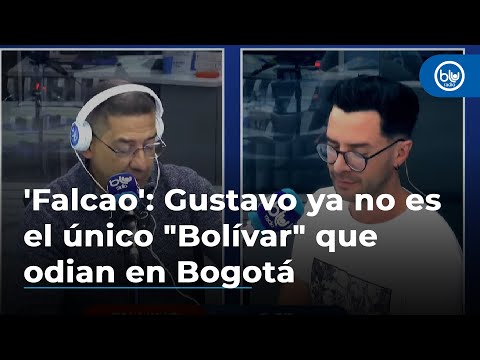 #HumorBlu 'Falcao': Gustavo ya no es el único Bolívar que odian en Bogotá