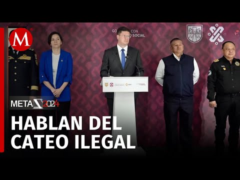 Pablo Vázquez se pronuncia sobre cateo en casa de Karen Quiroga en Iztapalapa