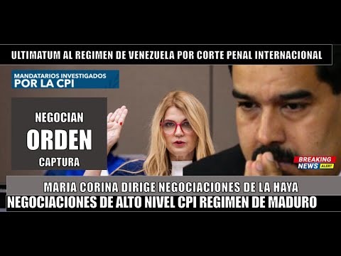ESCANDALO! Negociaciones de alto nivel entre la CPI con el regimen de Maduro