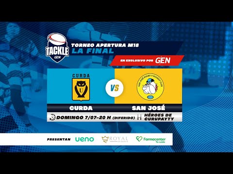 #GENTackle - Curda Vs. San José - Torneo Apertura M18 - La Final