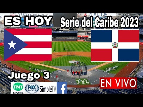 Donde ver Puerto Rico vs. República Dominicana en vivo, juego 3 Serie del Caribe 2023