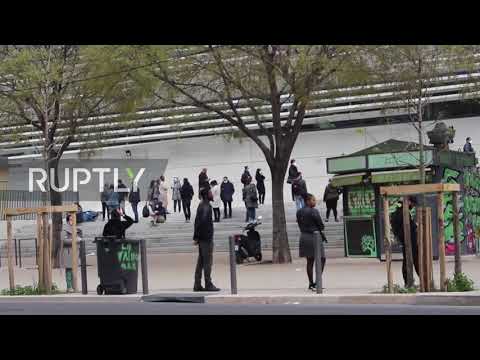 France: Crowds queue at Marseille hospital for COVID-19 testing