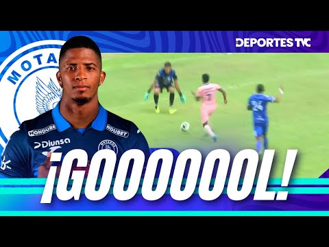 ¡Gol de Jorge Serrano! Fantástico control del panameño, Motagua gana 3-1 ante Victoria en La Ceiba