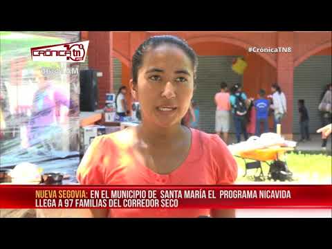 Programa NICAVIDA llega a 97 familias del Corredor Seco de Nueva Segovia – Nicaragua