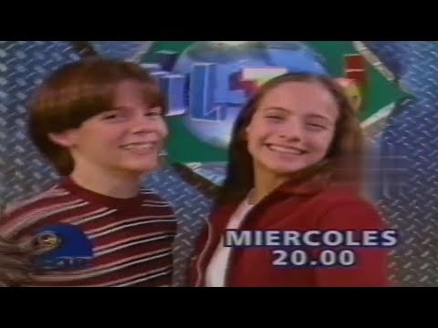 Micaela Anastasio y Ramiro Rodríguez conducen Azul Toon - Azul TV PROMO3 (Julio 1999)