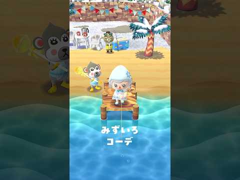 2月の釣り大会のとあみ🐟 #ポケ森 #acpc