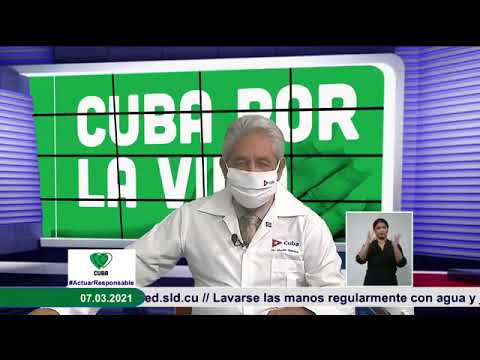 Conferencia de Prensa: Cuba frente a la COVID-19 (7 de marzo de 2021)