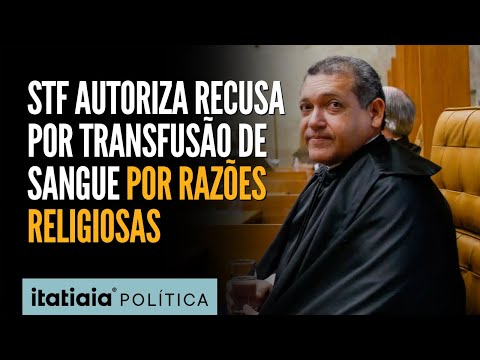 STF FORMA MAIORIA PARA AUTORIZAR RECUSA POR TRANSFUSÃO DE SANGUE POR RAZÕES RELIGIOSAS