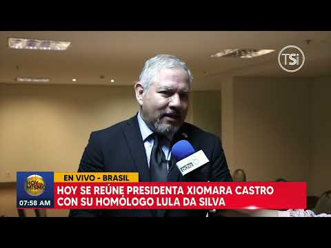Hoy se reúne presidenta Xiomara Castro con su Homólogo Lula Da Silva