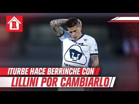 Iturbe hace nuevo berrinche y deja con la mano estirada a Lillini tras cambio