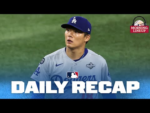 World Series is TIED after Yoshinobu Yamamotos brilliant Game 2! | Morning Lineup (MLB Daily Recap)
