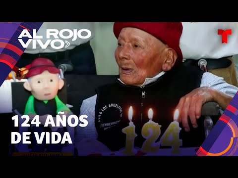 Abuelo festeja su cumpleaños 124 en Perú y sería el hombre de mayor edad en el mundo