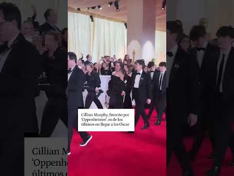 Cillian Murphy ha sido de los más aclamados a la alfombra roja de los Oscar