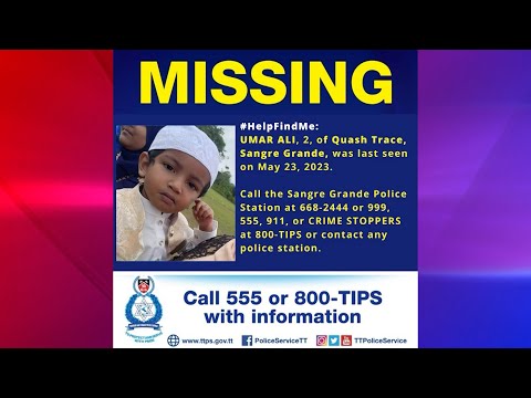 Search Continues For Missing Two Year Old Boy