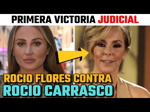 PRIMERA VICTORIA JUDICIAL de ROCIO FLORES contra el TESTIMONIO de ROCIO CARRASCO