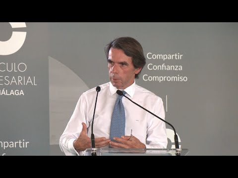 Aznar critica al Gobierno: Está formado por personas que quieren destruir el país