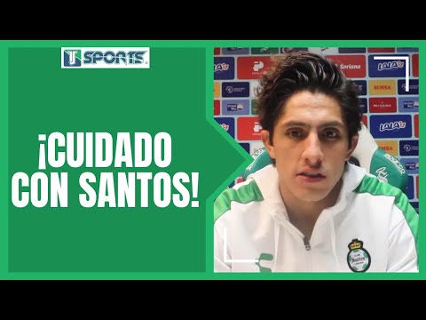 DESCRIBE Alan Cervantes las VIRTUDES de Santos Laguna