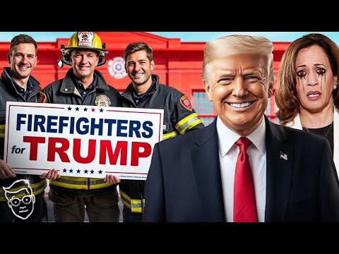 Firefighters Union REFUSES to Back Kamala, Members Support TRUMP | Harris Campaign PANIC