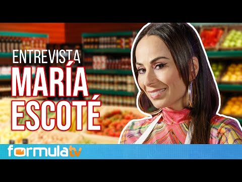 Entrevista a Mari?a Escote?: En MASTERCHEF CELEBRITY han volado los cuchillos todas las semanas