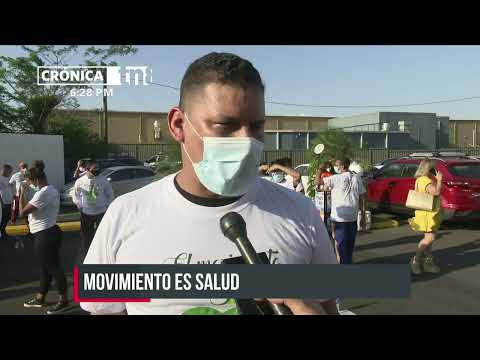 Realizan campaña «Movimiento es Salud por una Vida Saludable» en Managua - Nicaragua