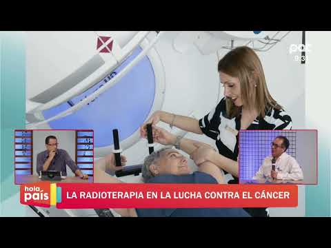 La radioterapia en la lucha contra el cáncer.