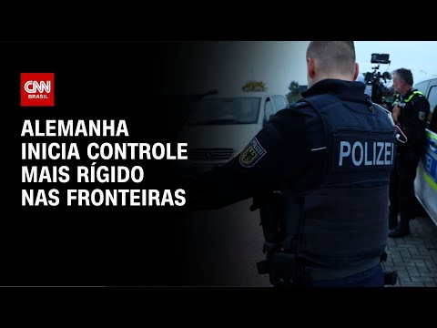 Alemanha inicia controle mais rígido nas fronteiras | CNN NOVO DIA