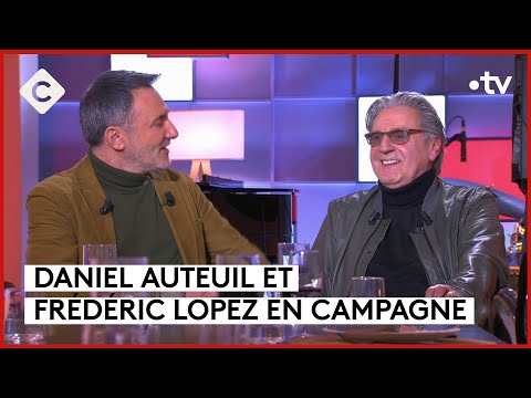 Daniel Auteuil et Frédéric Lopez, rencontre à notre table - C à Vous - 09/01/2024