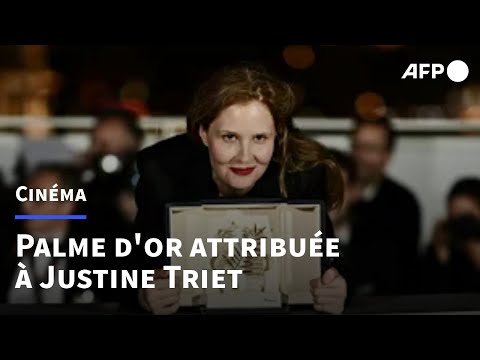 Cannes: la Palme d'or est une récompense exceptionnelle, pour Justine Triet | AFP