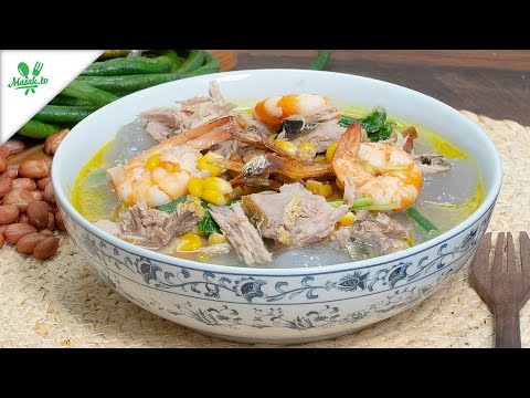 MAKANAN KHAS SULAWESI SELATAN! RESEP CARA MEMBUAT KAPURUNG NIKMAT!