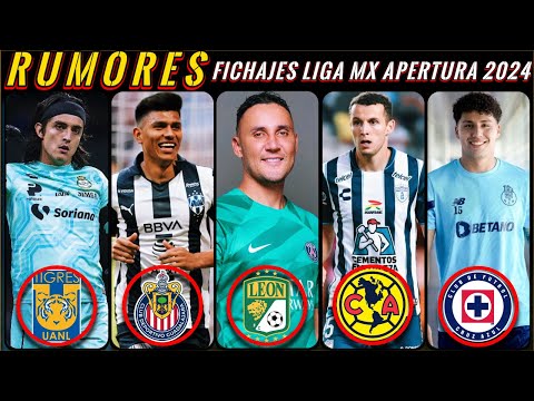 KEYLOR NAVAS a LEÓN | IDRISSI al AMÉRICA | GALLARDO a CHIVAS FICHAJES Liga MX APERTURA 2024 #Rumores