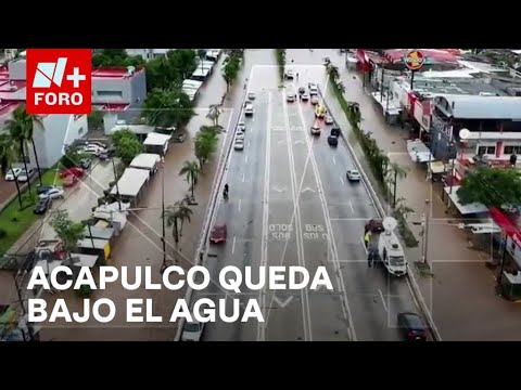 Así se ven las inundaciones en Acapulco desde el aire por John - Estrictamente Personal